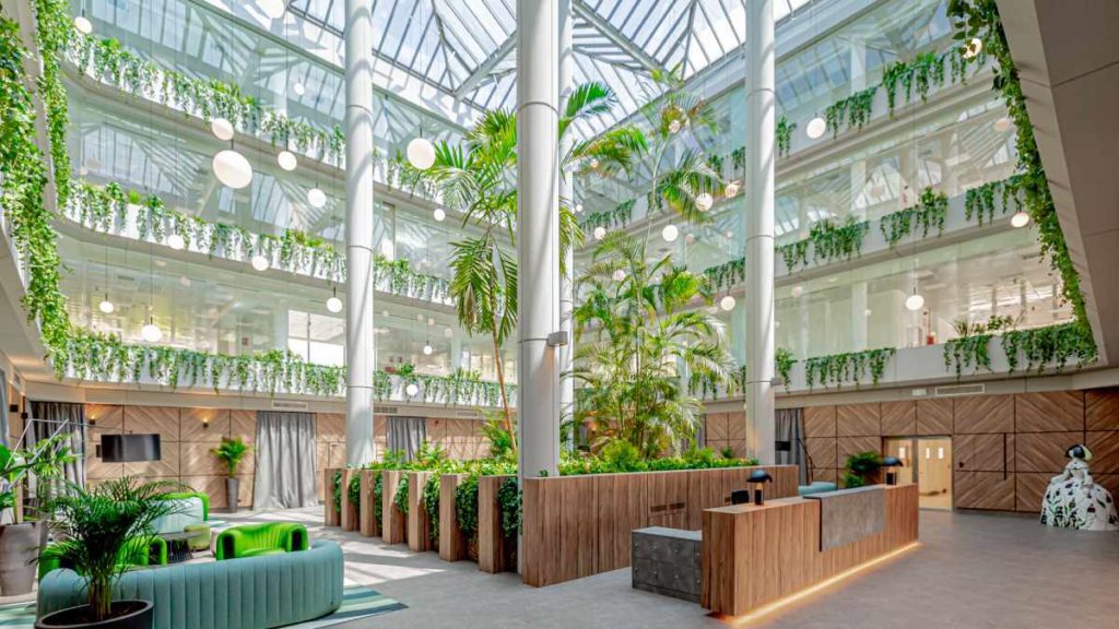 Keraben, Samsic Social, Dissimility y Gelt primeros inquilinos del reformado Edificio ARA, en Arturo Soria