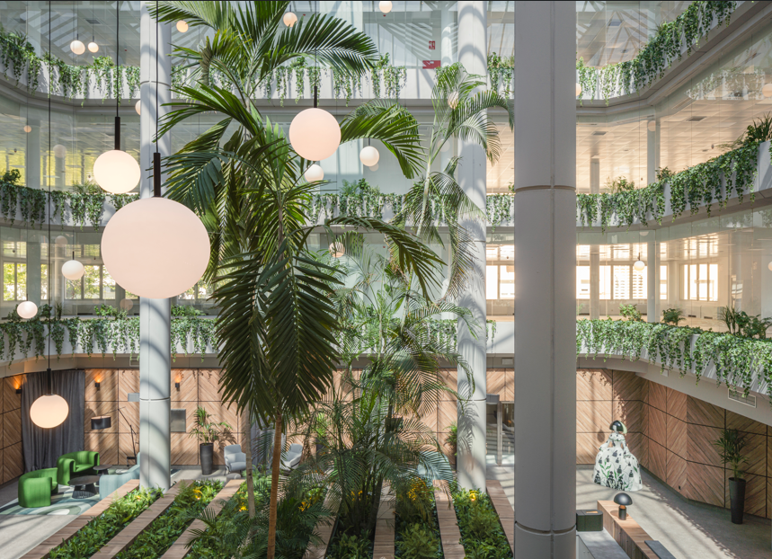 Un oasis ‘verde’ optimizado por la tecnología